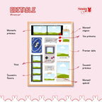 Personalized Keepsake Poster – Editable Digital Memory Box (Couple)