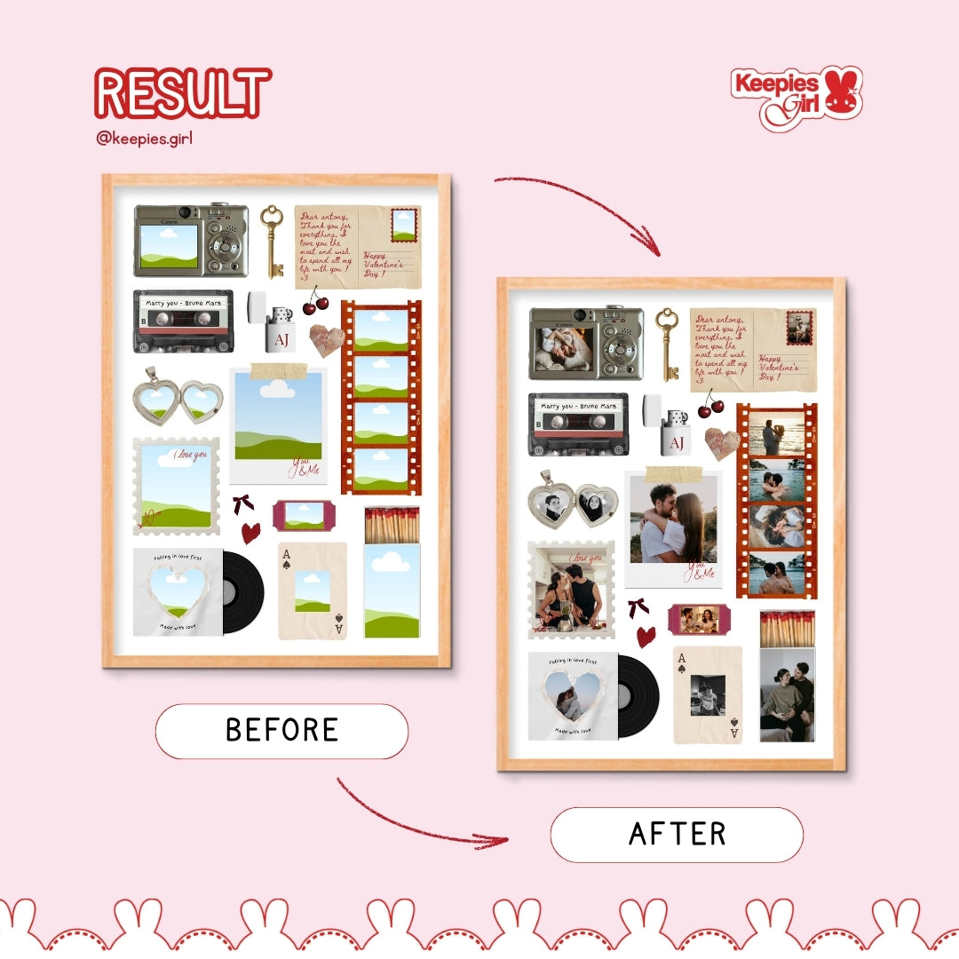 Affiche Matchbox personnalisée