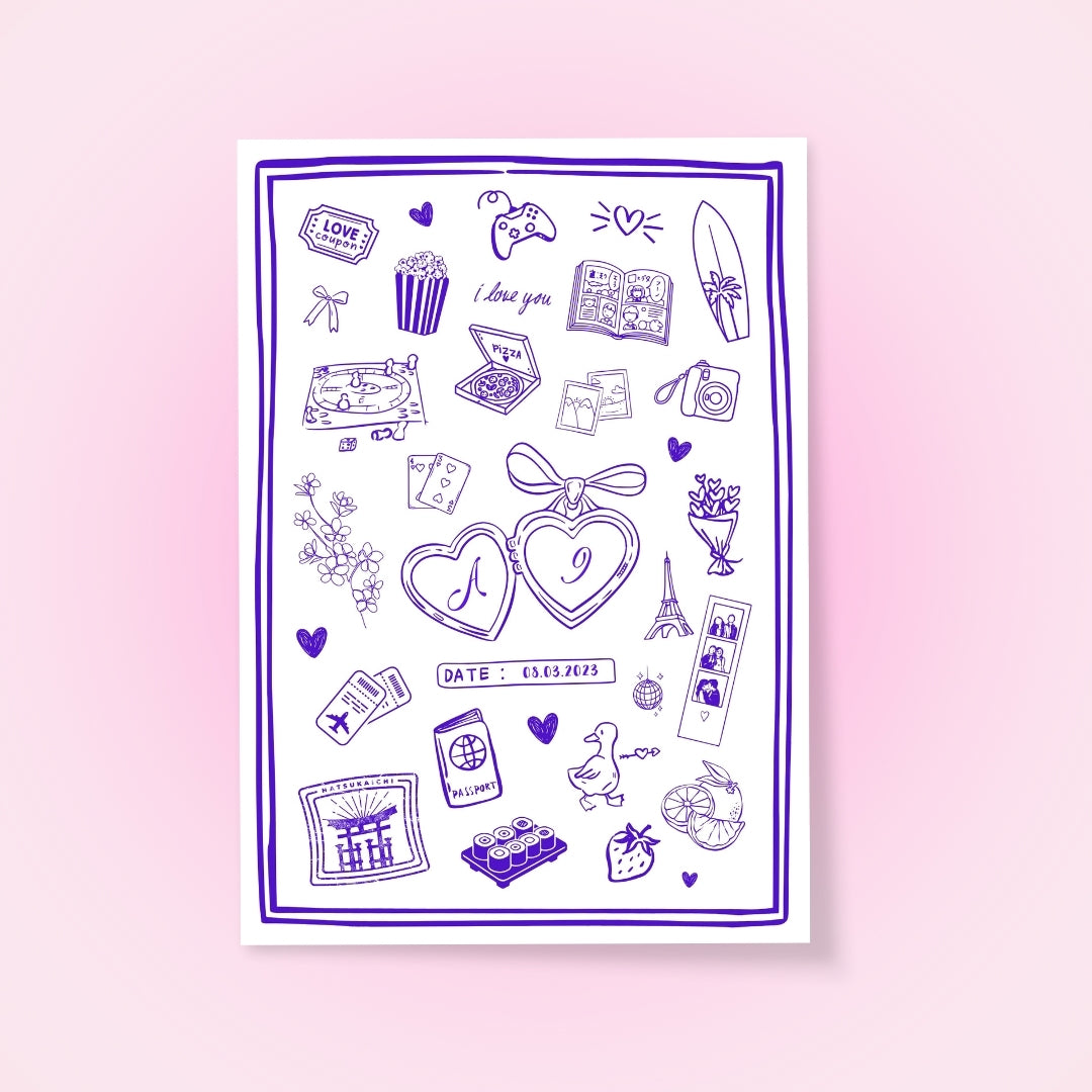 Affiche personnalisée - 100% à votre image