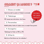 Fond d'écran personnalisable pour ordinateur (Modèle A)