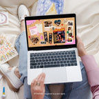 Fond d'écran personnalisable pour ordinateur (Modèle A)