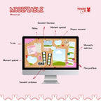 Fond d'écran personnalisable pour ordinateur (Modèle A)