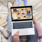 Fond d'écran personnalisable pour ordinateur (Modèle B)