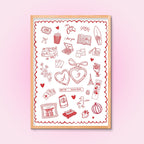 Cadre + Affiche personnalisée