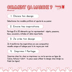 Visuel personnalisé - 100% à votre image (Modèle D)