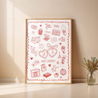 Cadre + Affiche personnalisée